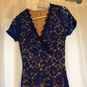 Dainty Hooligan blue lacey dress!